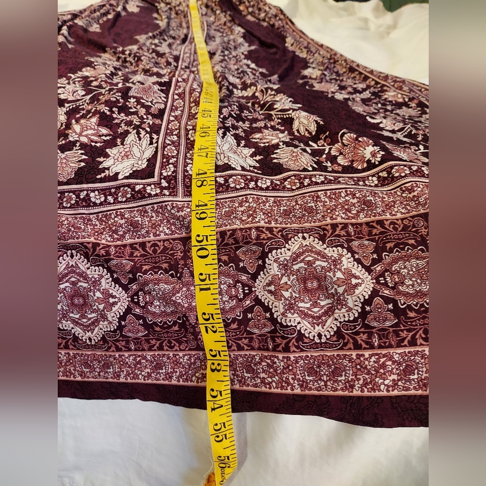 Vanity Gypsy Flowy Whimsigoth Fairy Floral Maxi Dress - Picture 7 of 10